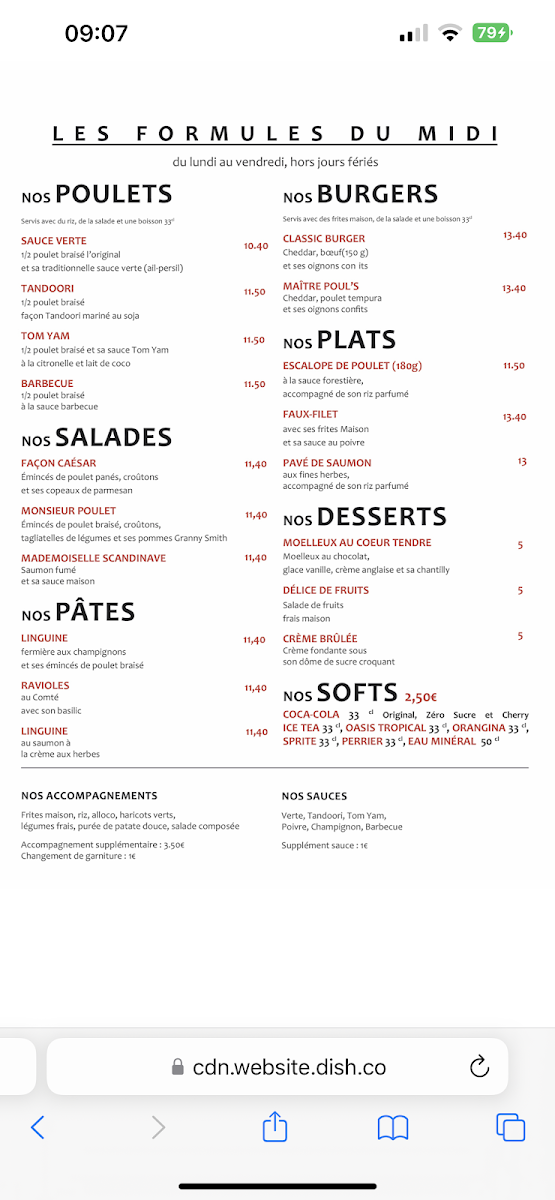 Menu House Of Chicken-3